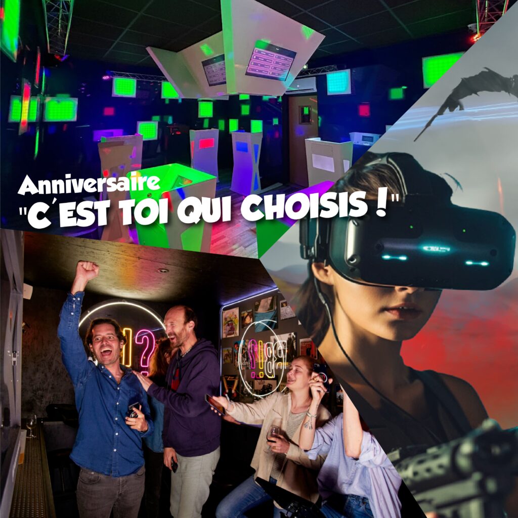 ANNIVERSAIRE AU CHOIX LOISIGAMES COUDEKERQUE