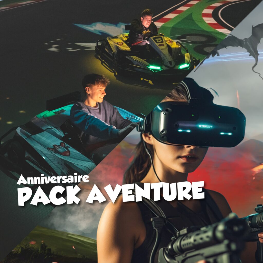 ANNIVERSAIRE PACK AVENTURE LOISIGAMES COUDEKERQUE