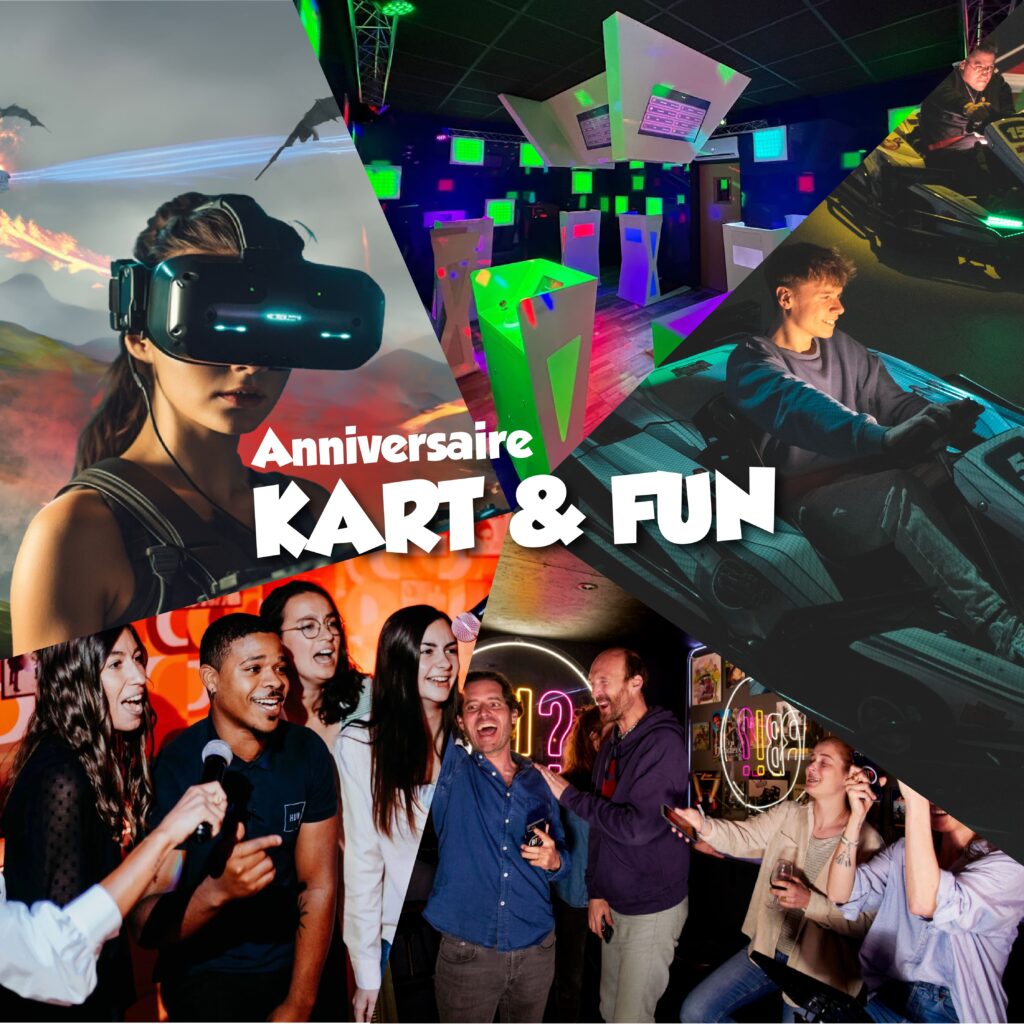 ANNIVERSAIRE PACK KART AND FUN LOISIGAMES COUDEKERQUE