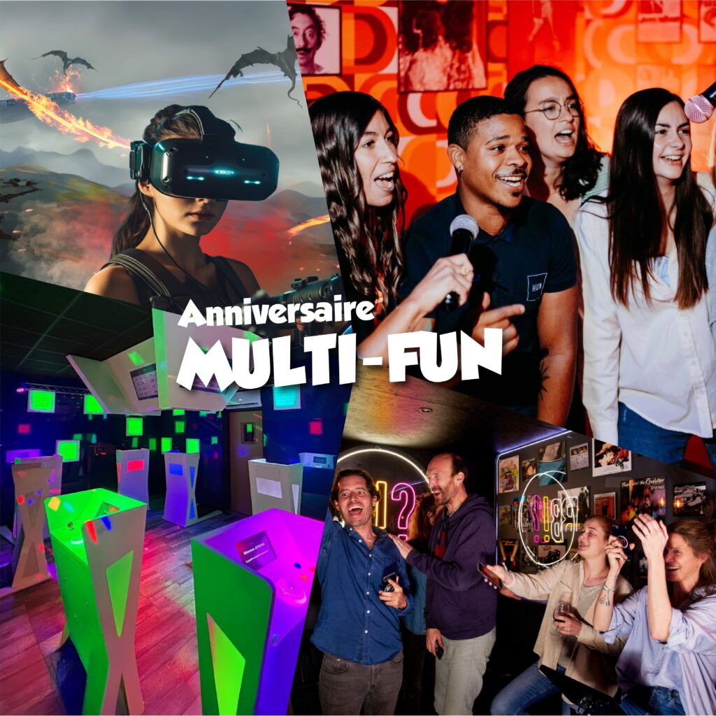 ANNIVERSAIRE PACK MULTIFUN LOISIGAMES COUDEKERQUE